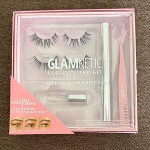 GLAMNETIC Lash Extension Kit – Natural Black Lashes